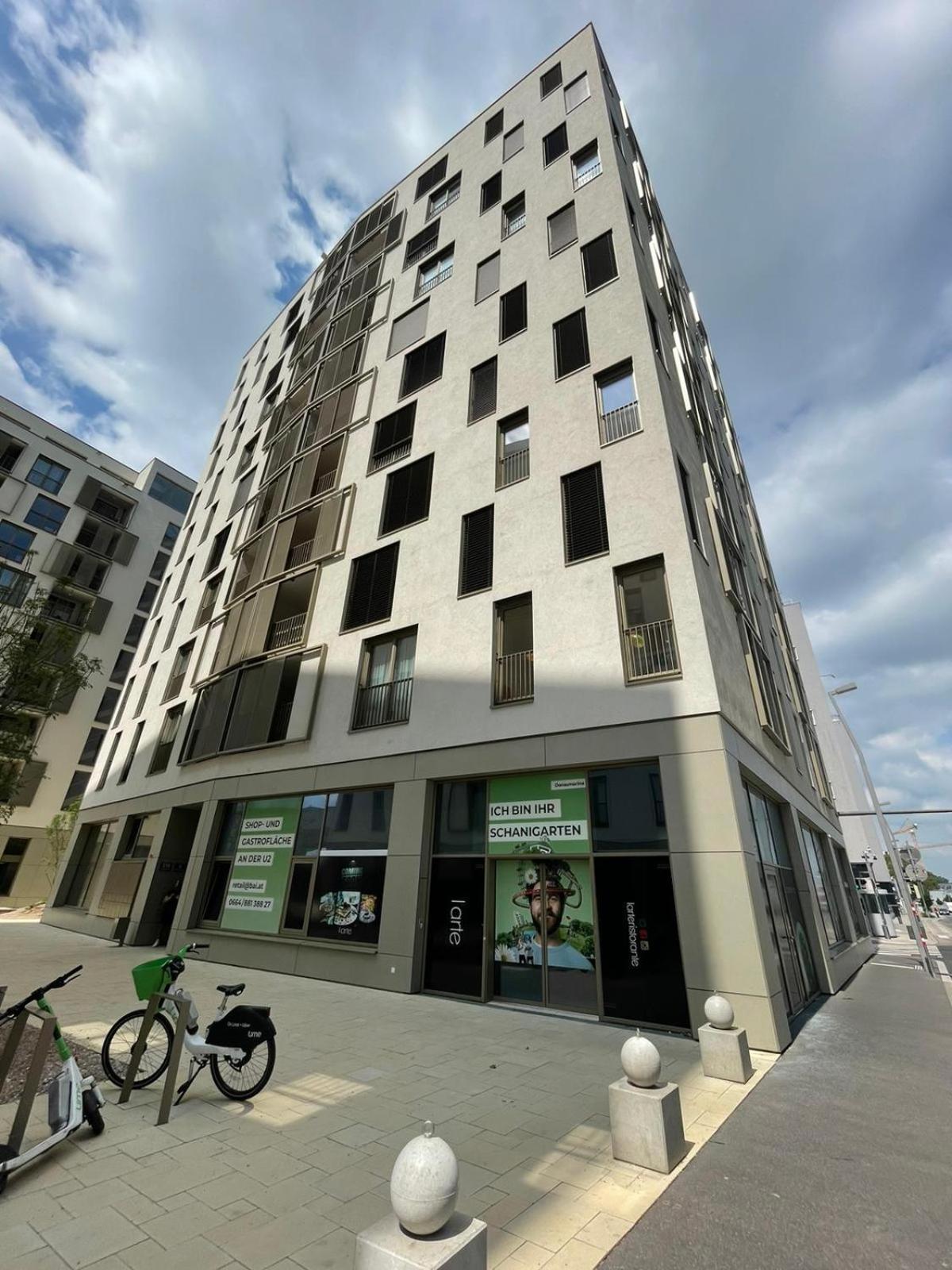 Donaublick Oasis: Stylische Wohnung Viena Exterior foto